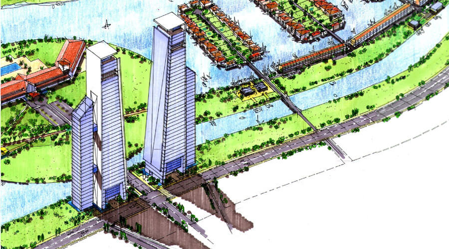 Projeto Ilha do Dragão / Cidade da Água
