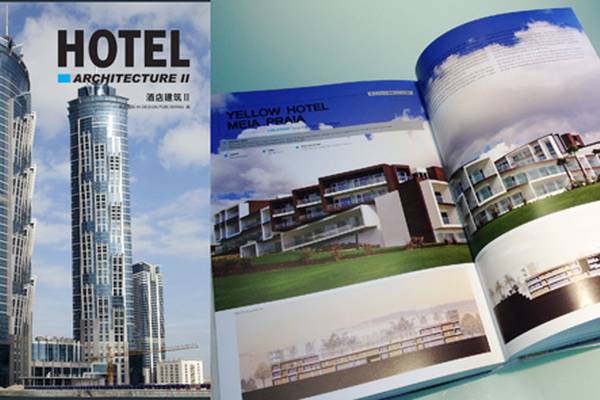 Yellow Hotel publicado em livro HOTEL Architecture II